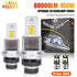 Dualvision 150W 60000LM D2S D4S LED Headlight HID D1S D3S Canbus D1R D2R D3R D4R Bulb Turbo Lamp Laser 6000K Plug and Play