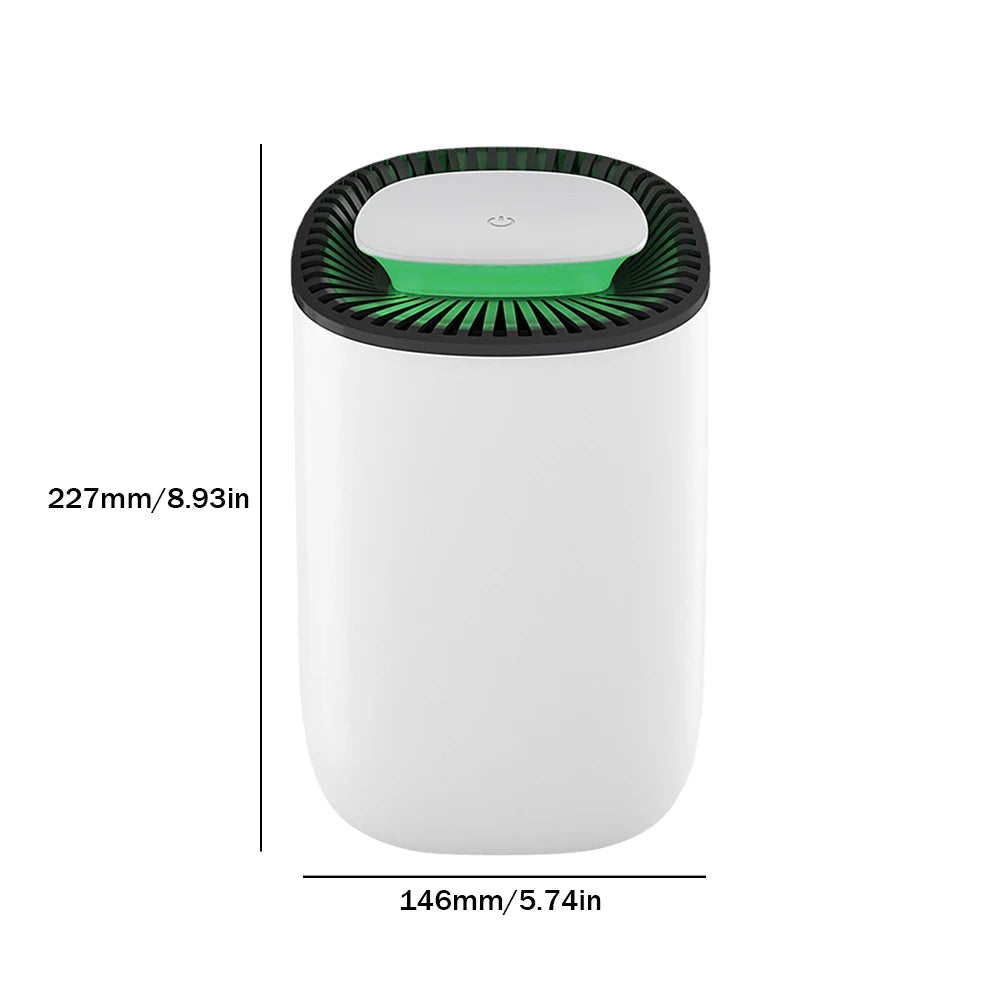 Small Dehumidifier  Air Dryer 600ML Moisture Absorbent Dehumidifier Low Energy Consumption for Drawer Wardrobe Home Appliance