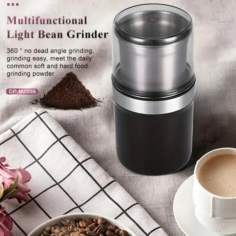 Small Mini Electric Coffee Grinder for Spiced Coffee Beans Spice Blender and Espresso Grinder Wet and Dry Grinder