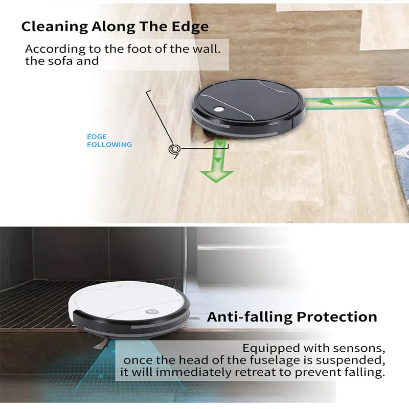 Robot Vacuum Cleaner Automatic Charging Wireless Sweeping Robot Cleaner Intelligent Home Appliance Planning Electric Sweeper
