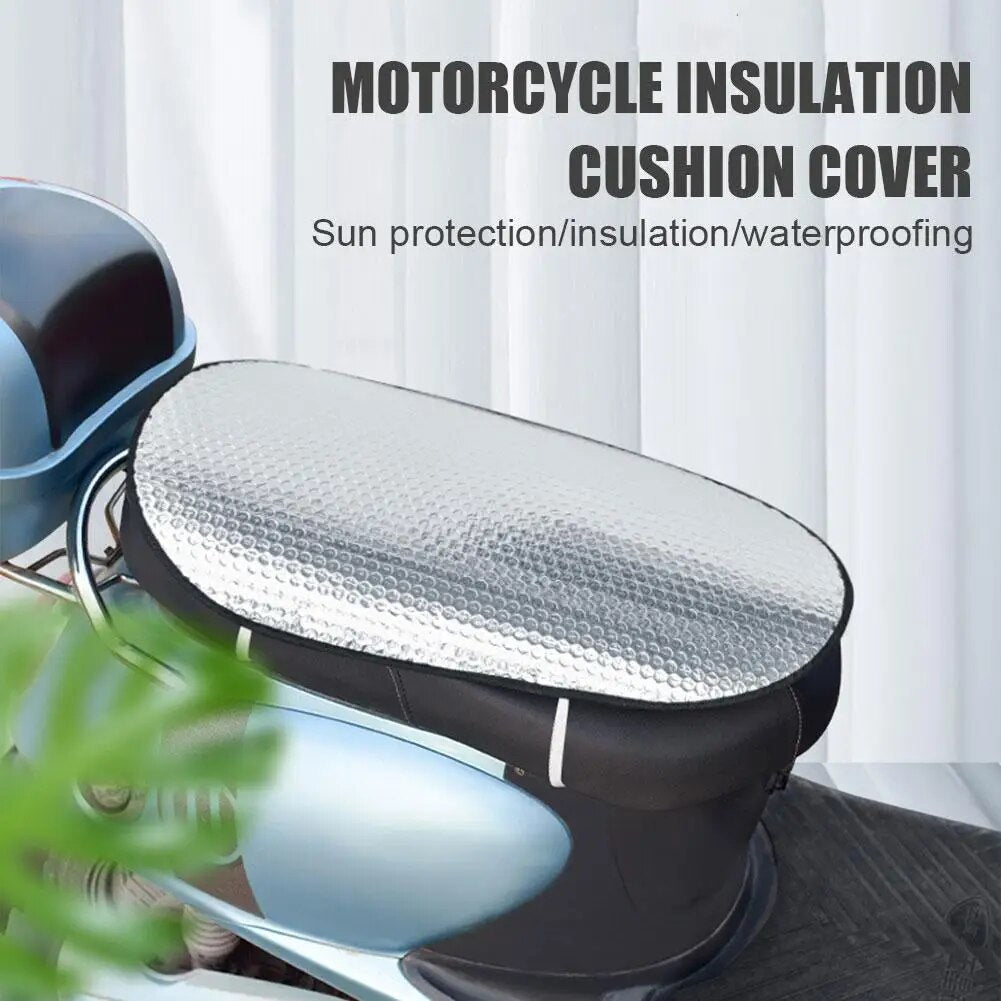 Electric Car Seat Cover Sunblock Electric Car Seat Breath Cover Seat Waterproof Universal Cover Insulation Cover Motorcycle H2U2