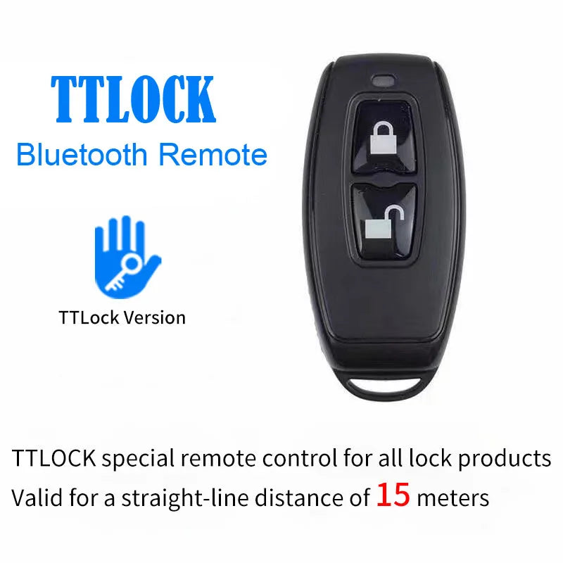 TTLock Wireless Remote Controller Key Fob R1 2.4GHz for TTLock Smart Lock Door Access Devices with RF module Remote Control