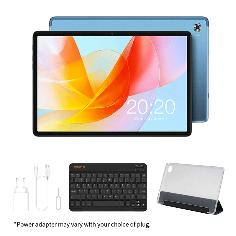 [World Premiere]Teclast M40 Plus 10.1"Tablet Android 12 1920x1200 FHD IPS 8GB RAM 128GB ROM MT8183 8 cores GPS Type-C Metal body