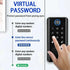 Waterproof Digital Electronic Lock for Outdoor IP 65 Smart Electronic Lock Fingerprint Lock for Home House External