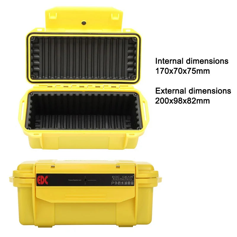 A3 Ammo Box Tactical Military Bullet Storage Safe Pouch Ammo Can Outdoor Lightweight Ammo Accessory Crate Waterproof Shockproof