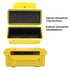 A3 Ammo Box Tactical Military Bullet Storage Safe Pouch Ammo Can Outdoor Lightweight Ammo Accessory Crate Waterproof Shockproof