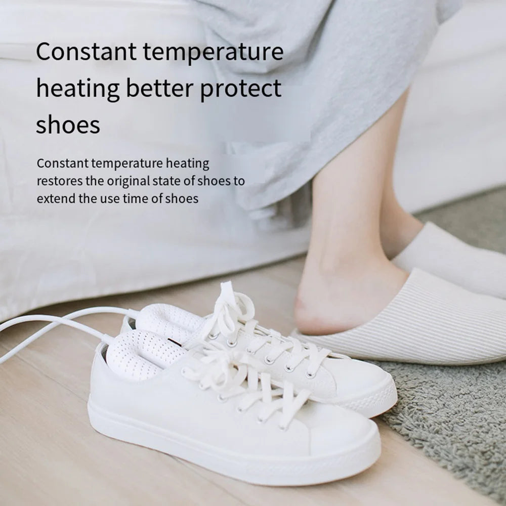 Mini Electric Shoe Dryer Heater UV Sanitizor Dehumidifier 110V 220V Drying Machine Deodorization For Shoes Winter Raining 드라이어