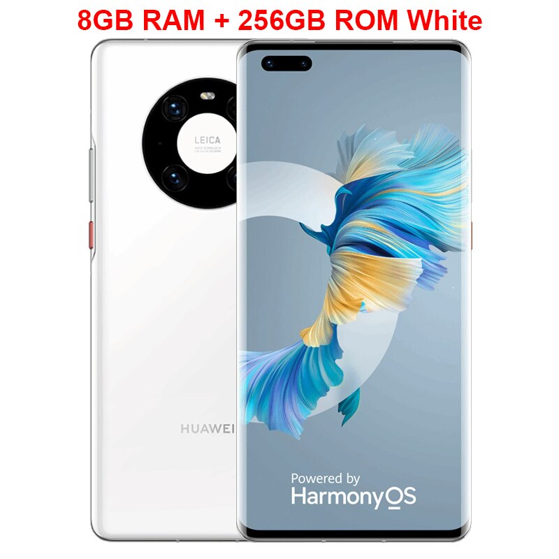 Original Huawei Mate 40E Pro 5G Mobile Phone 6.76" 8G+256G Kirin 9000L Octa Core HarmonyOS 4400mAh Fast Charging 66W Smartphone