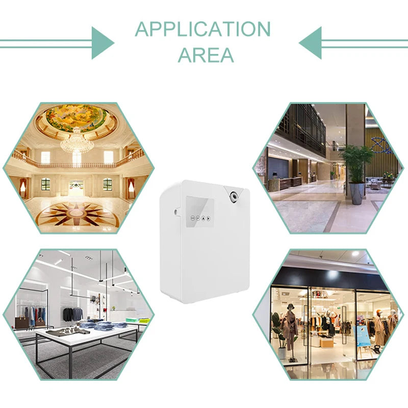 Essential Oil Aroma Diffuser WiFi Bluetooth Control Hotel Air Fresheners Smart Room Fragrance 300m³ Best Scent Machine For Home