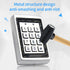 Outdoor RFID Access Controller Metal Keypad Card Reader with Waterproof Cover 125KHz 10pcs Keyfob for Door Access Control System