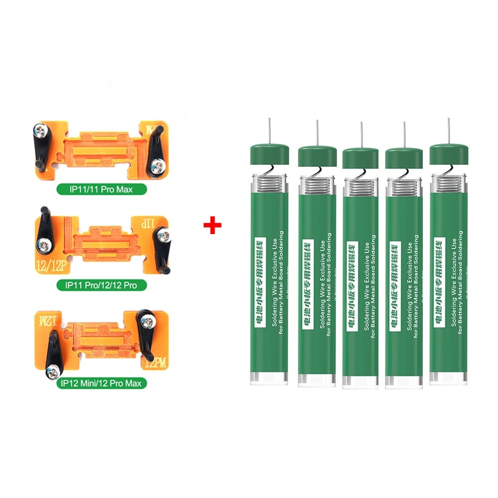 Battery Board Soldering Wire Paste For iPhone 12 11 Battery Interface Solder Mobile Phone Repair Tool No Need Welding Machine