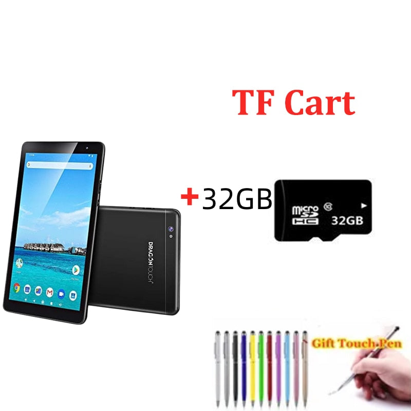 2023 Brand New 7Inch Dual Camera Tablet PC Android 9.0 For Kids Quad Core 2GB DDR RAM 16GB ROM Nextbook 1024 x 600 Pixels DTM7