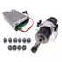 400W 48V Dc Spindle Set 0~60V Adjustable speed Governor Power Supply both 110VAC & 220VAC for Engraving machine