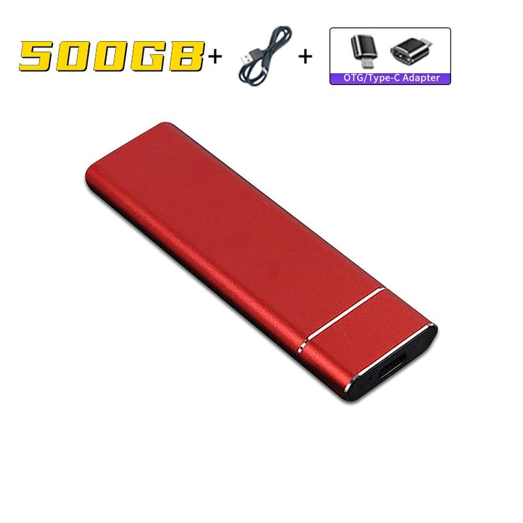 High-Speed Portable SSD 16TB Solid State Hard Disk 2TB High Capacity Storage Device External Hard Drive for Laptop/Desktop/Phone