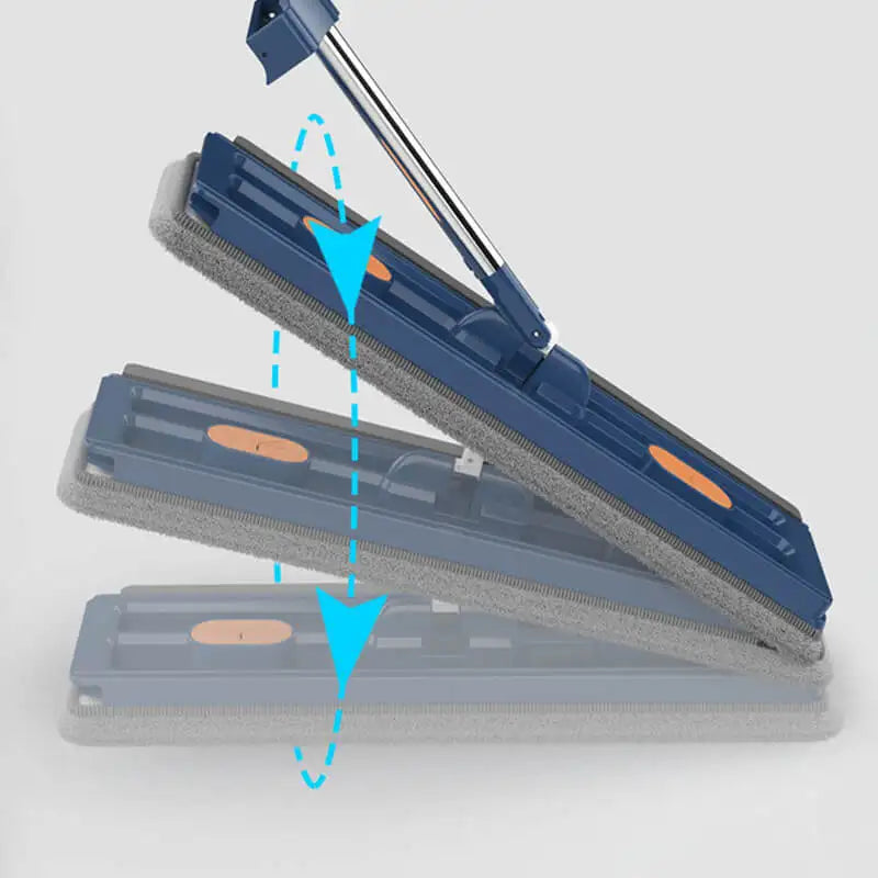 New style Large Flat Mop 360°Rotating Mop Suitable Various Types Flooring Strong Water Absorption For Home Cleaning Floors