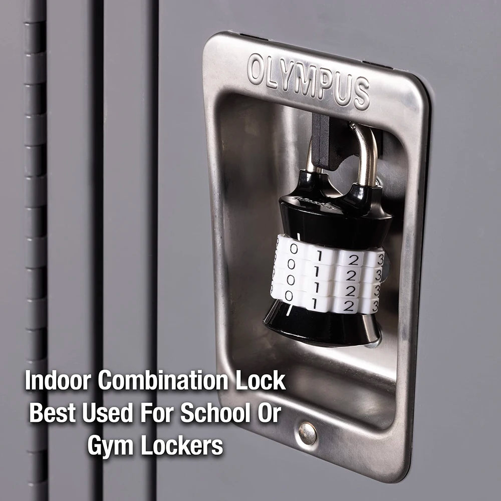 Master Lock 1535D Mini Digits Lock Number Password Combination Padlock Safety Travel Security Lock for Luggage Lock Padlock Gym
