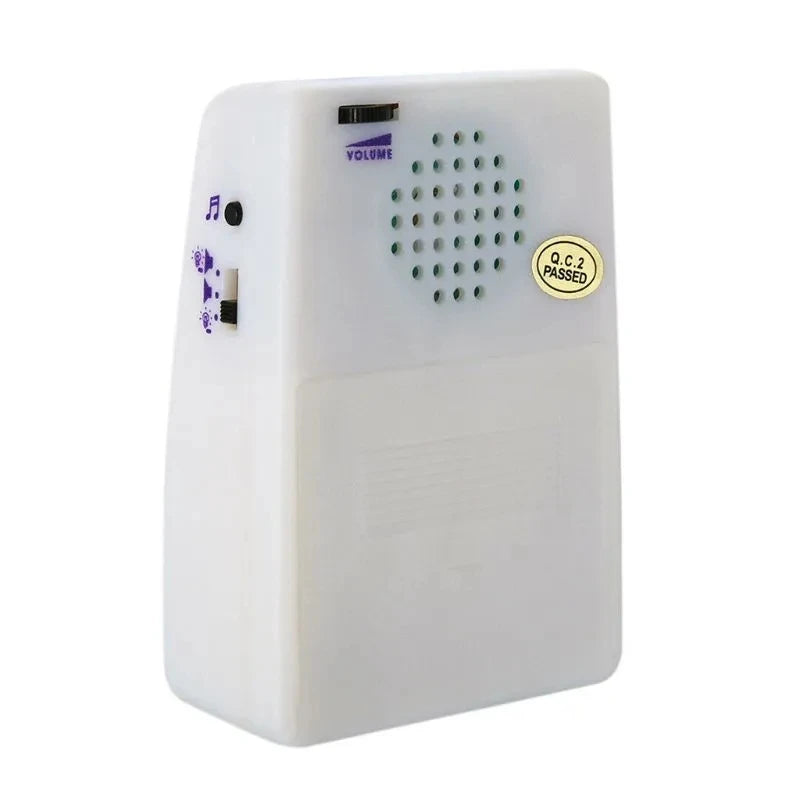 Wireless Remote Doorbell with Flashing Lights and Music for Deaf Individuals and Safety-minded People