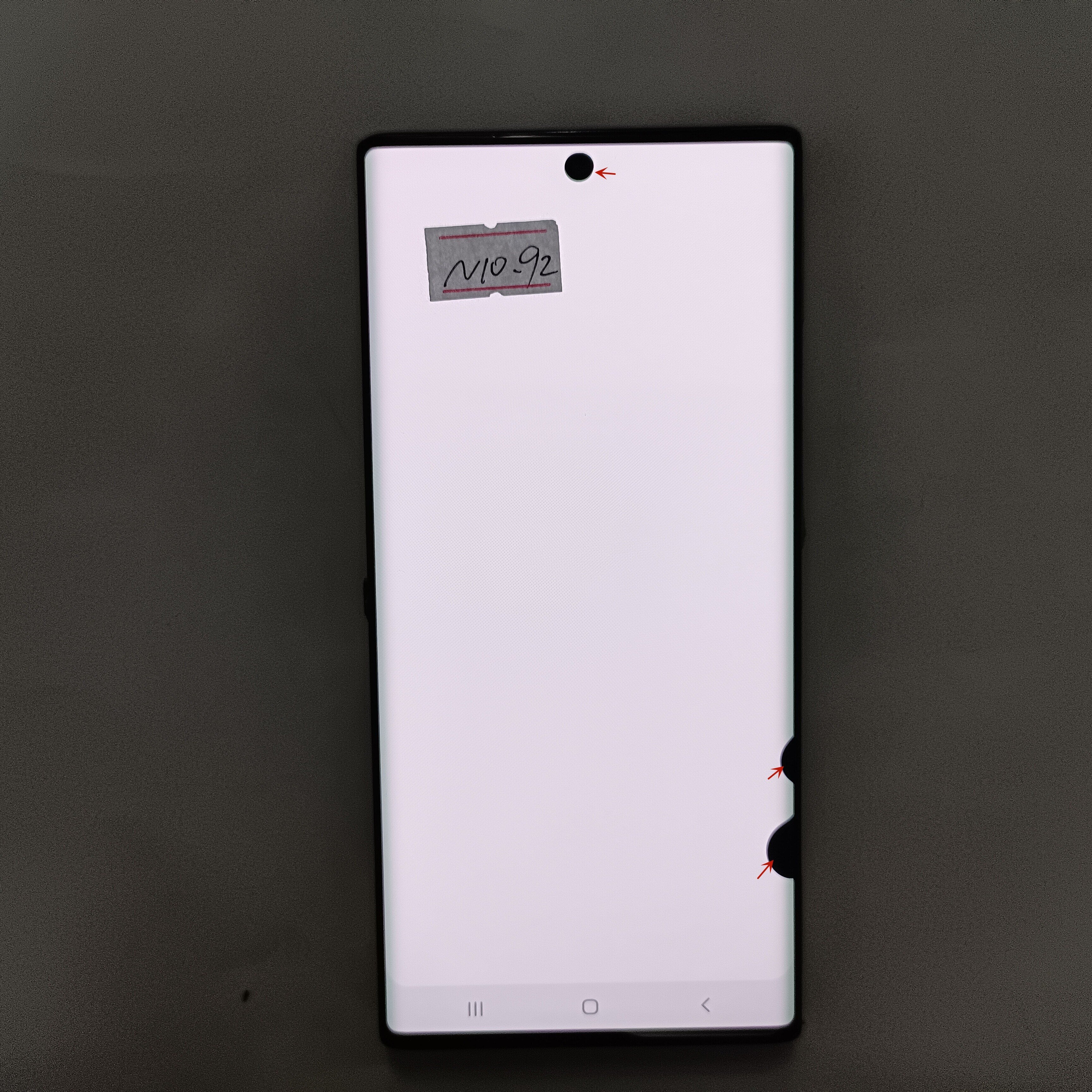 Original Screen For Samsung Galaxy Note 10  Display With Defects  Note10 SM-N970 N9700 N970F LCD Display Touch Screen