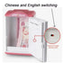 Lovely Cartoon Fingerprint Automatic Bank Automatic Cash Roll Atm Electric Girl Boy Children's Christmas Gifts Safe Deposit Box