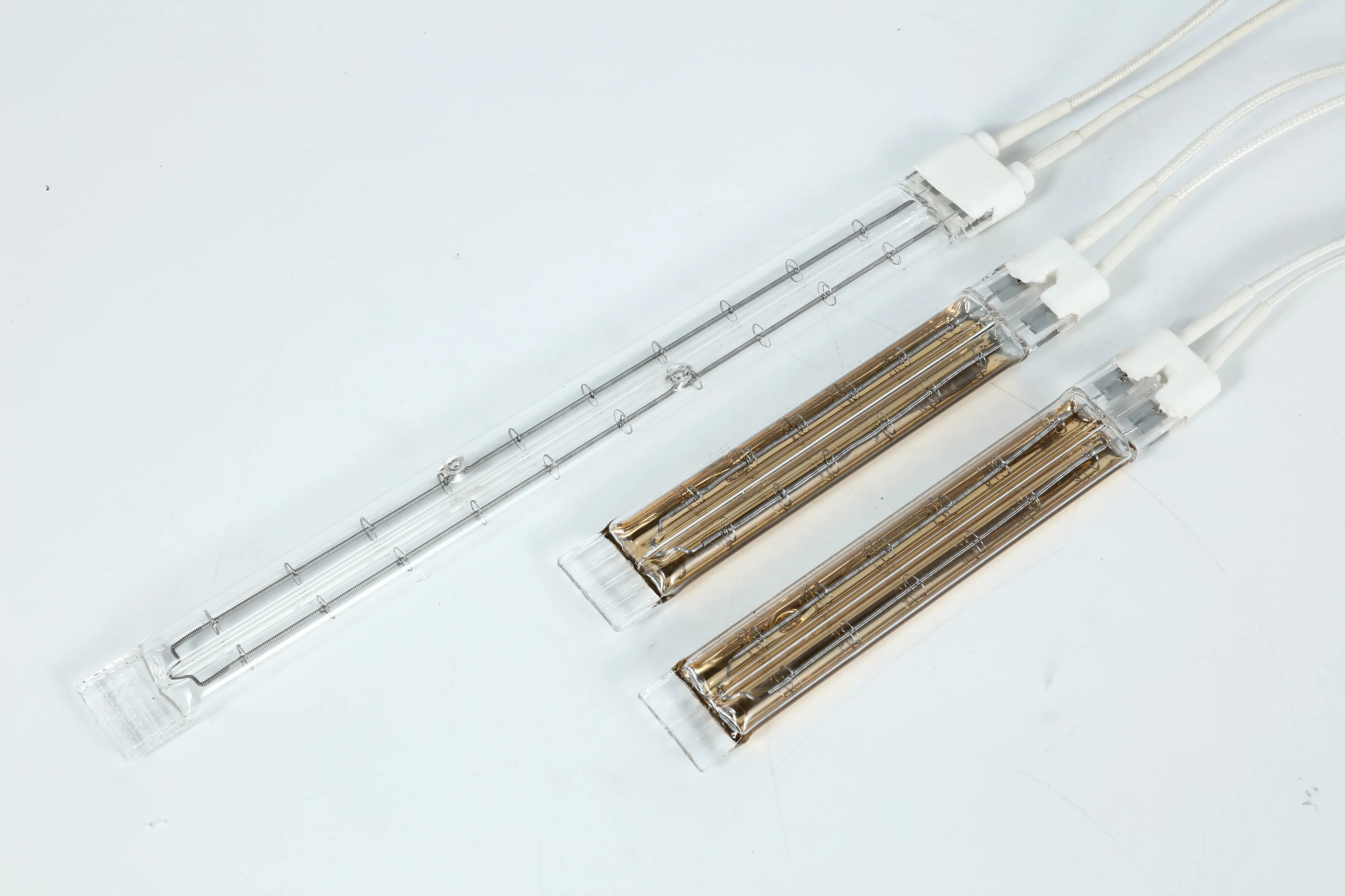 Solar water heating pipe electric element vacuum tube with heat