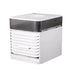 Mini Air Cooler Conditioner USB Fan 5V Small Portable Office Home Desk Stand Water Purified Cooling Wind Humidifier Mobile Cute