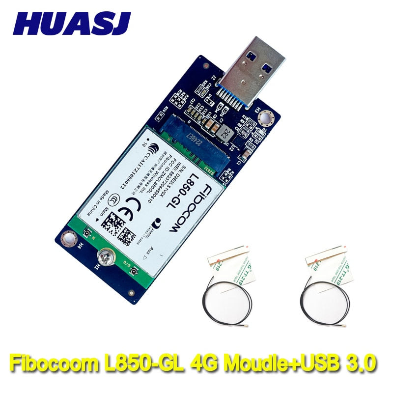Huasj Fibocom L850-GL 4G LTE Cat9 M.2 Cellular WWAN Module  Intel XMM 7360 LTE modem For  роутерах Keenetic