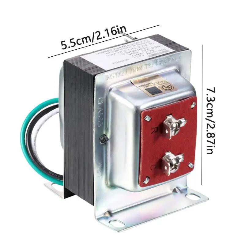 Thermostat And Doorbell Transformer Hardwired 16V 30VA Thermostat Adapter Versatile Transformer For Doorbells & Home Appliances