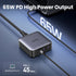 UGREEN 100W 65W GaN Charger Desktop Laptop Fast Charger 4 in 1 Adapter For iPhone 14 13 12 Pro Max Phone Charger Xiaomi Samsung