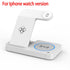 4 In 1 Foldable Fast Wireless Charging Station For iPhone 14 13 12 Apple Watch 7/6 Samsung S22 S21 Galaxy Watch Chargers Stand