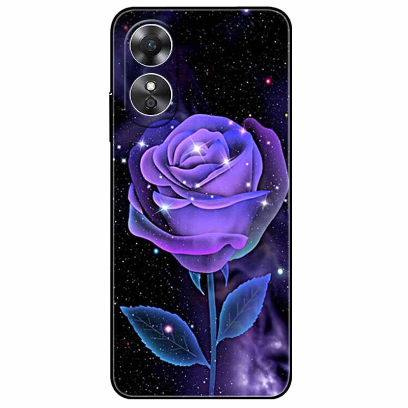 For OPPO A98 5G A 98 Case Silicone Soft Wolf Lion Cat Black Bumper Funda Coque for OPPO A98 2023 CPH2529 OPPOA98 Protective Bag