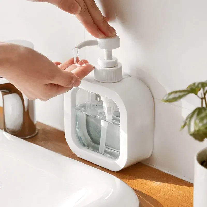 Dispenser Hand for Apothecary Kitchen And Oil Soap Dish Gift 300/500ml Bottle Shampoo for Bathroom Soap Shower Soap Lotion And