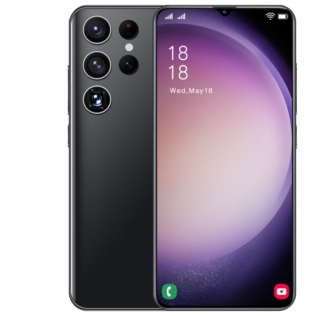 Original S23 Ultra Smartphone 5G Android 6.7 Inch HD Full Screen Face ID 16GB+1TB Mobile Phones Global Version 3G 4G Cell Phone