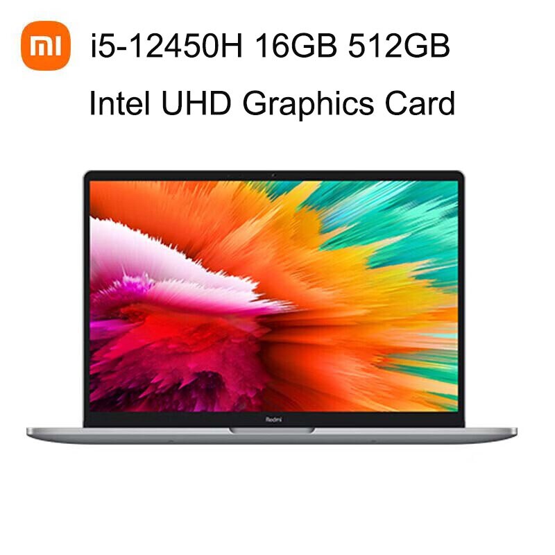 Xiaomi RedmiBook Pro 14 Laptop 14 Inch 2.5K 120Hz Screen Netbook i5-12450H i5-12500H 16GB 512GB Notebook With Iris Xe Graphics