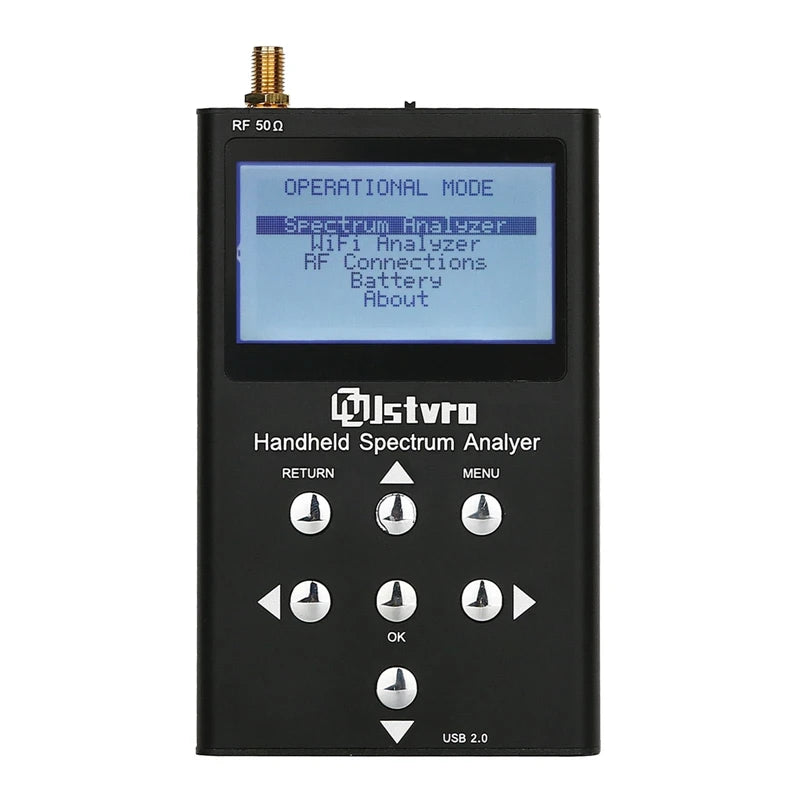 240Mhz-1G Single Antenna Handheld Spectrum Analyzer Signal Generator RF Spectrum Analyzer For Video Transmitter Radio Telemetry