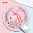 Kawaii Round Celestial Mouse Pad Soft Mat for Game Computer Cap Desk Mat Pads Non-Slip Rubbe PC Waterproof Office MousePad 20cm