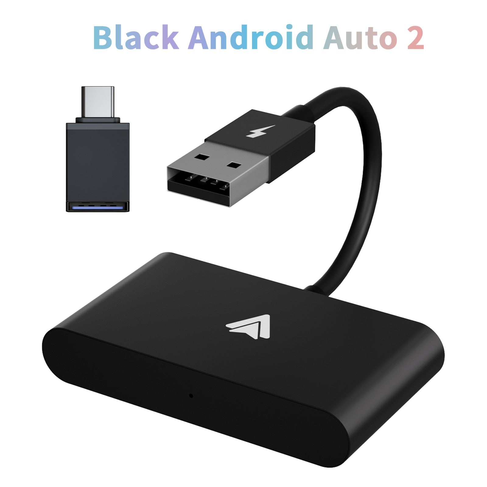 Wireless Android Auto Adapter/Dongle for OEM Factory Wired Android Auto Cars Converts Wired to Wireless Easy Setup Plug & Play