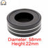 65x25mm Solid Aluminum Speaker AMP Turntable Recorder Isolation Feet Spike Floor Base Pad Stand Cone Damper Hifi Audio DIY