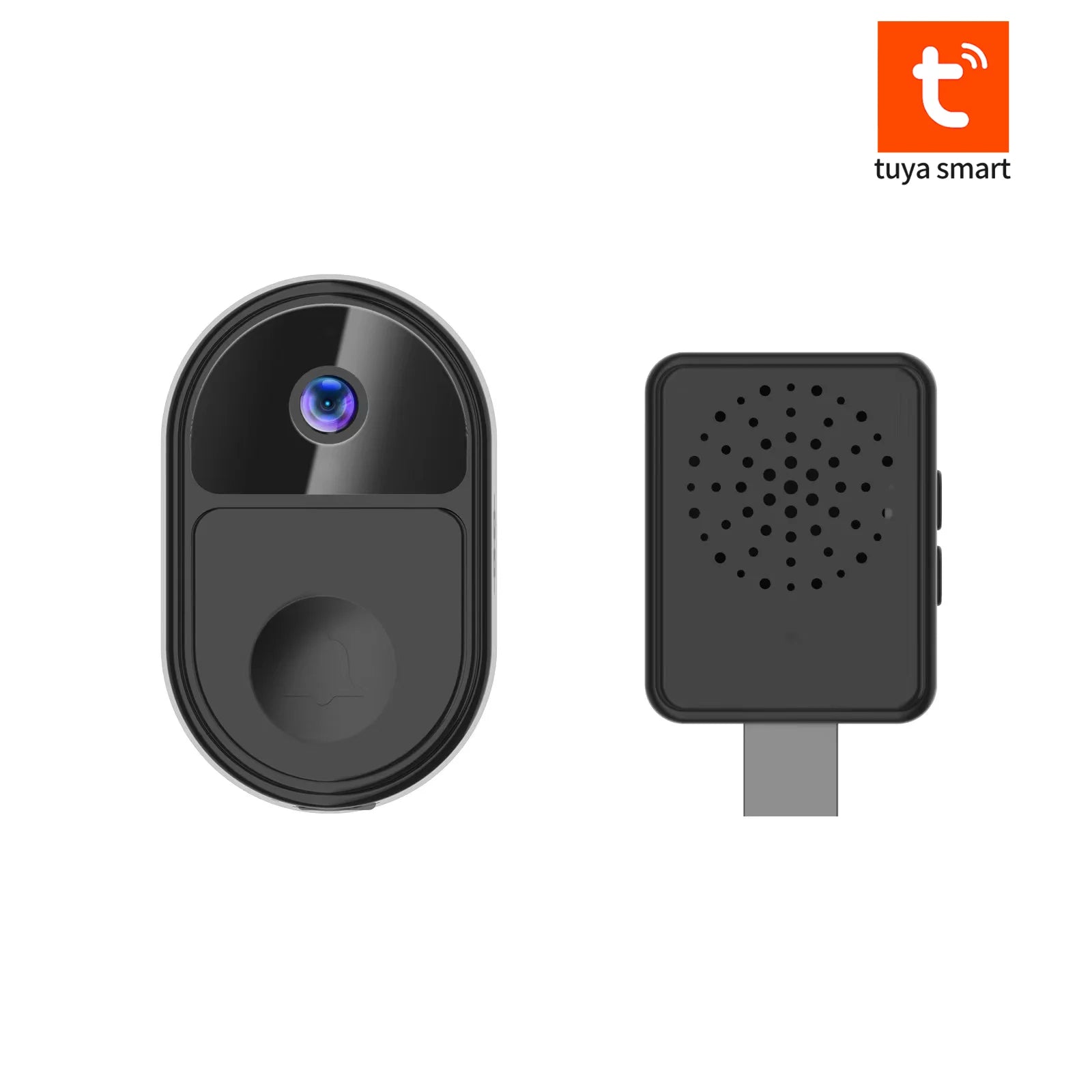 Video Doorbell Outdoor Wireless Wifi Door Bell Video Intercom Door Bell Smart Home Tuya Intercom Camera Ip65  Waterproof 1080p
