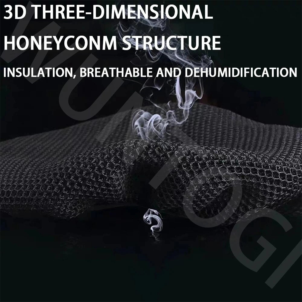 Motorcycle Seat Cover Tracer 900 Seat Protect Cushion 3D Honeycomb Mesh Seat Cushion For Yamaha TRACER 900 2022-2023