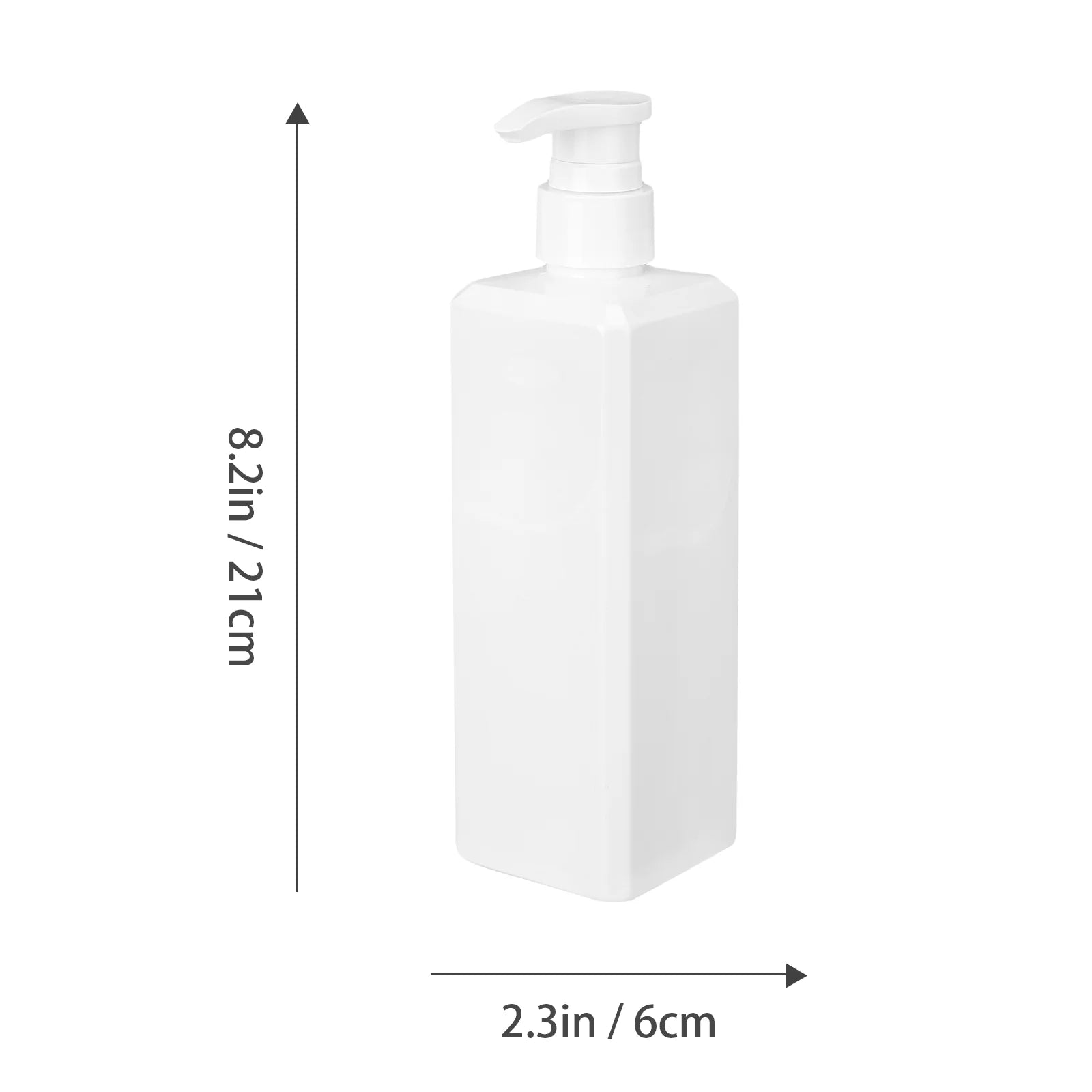 Refillable Empty Pump Bottles Dispenser Bottles for Kitchen Bath Shampoo Lotions Hand Dispensers 500ml Black Soap