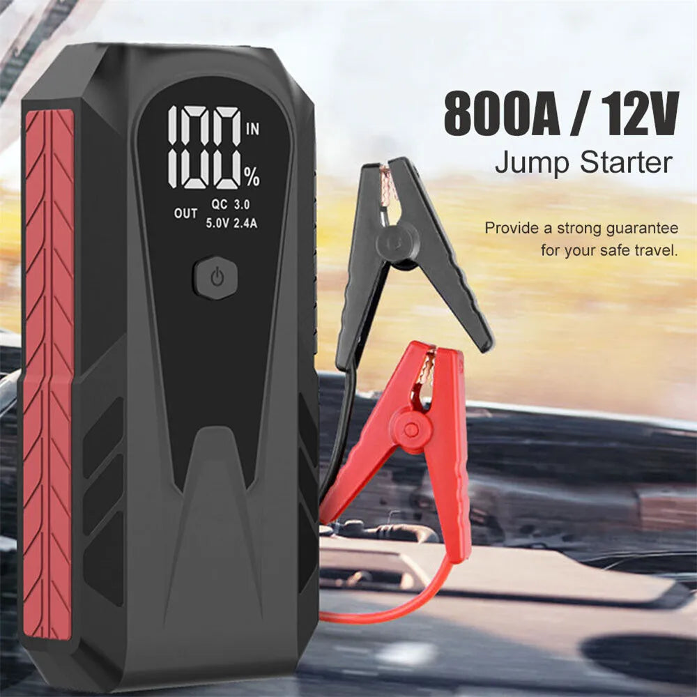 Car Battery Jump Starter 20000mAh Portable Auto Battery Booster Charger 12V Car Emergency Booster Power Bank Starting Device