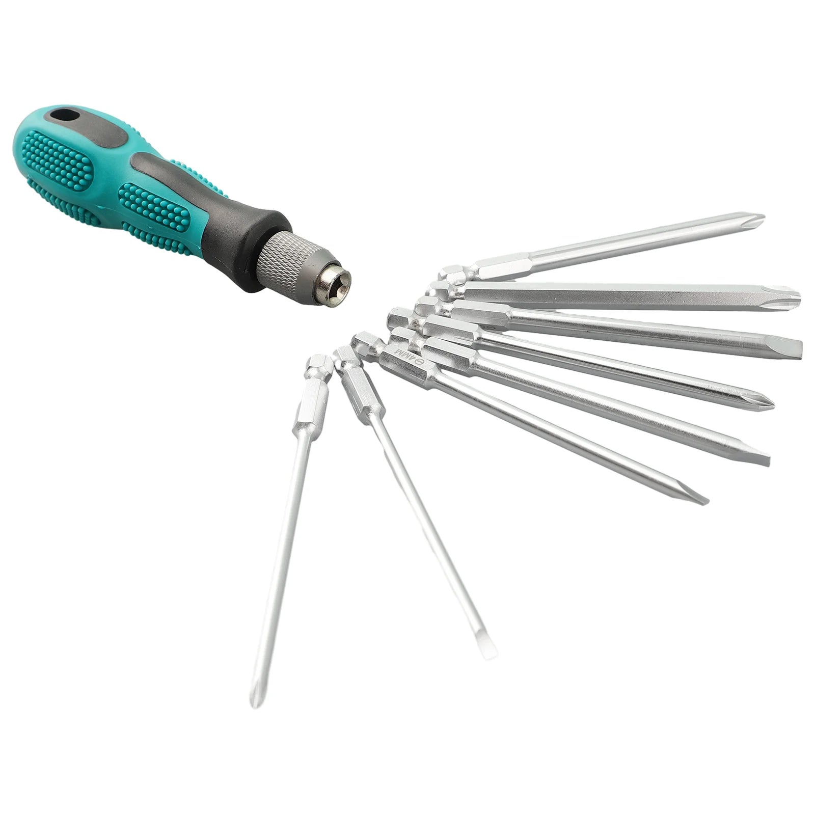 1pc Screwdriver Handle With 4pcs Cross Screwdriver 4pcs Slotted Screwdriver 8 In1 Screw Driver Multi Repair Hand Tools