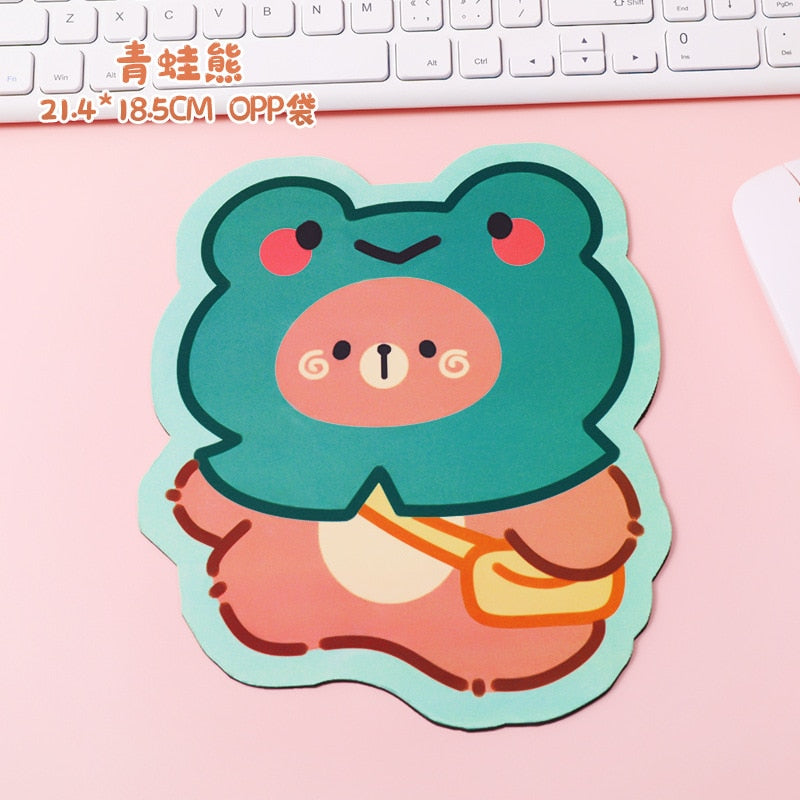 Ins Cartoon Tablet Cute Mouse Pad Christmas Keyboard Pad PC Desk Mat Student Office Supplies Student Coaster Creative Table Mat