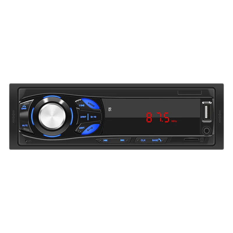 Car Radio In Dash 1 Din Tape Recorder MP3 Player FM Audio Stereo USB SD AUX Input ISO Port Bluetooth Autoradio 1044