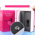 Book Safe Storage Box, Safe with 3 Digital Combination Lock, Anti-Theft Safe Secret Box, (Pink)