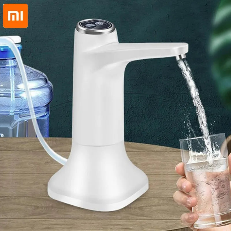 Xiaomi Water Dispenser Electric Water Bottle Pump with Base USB Water Dispenser Automatic Water Pump Bucket Bottle Dispe