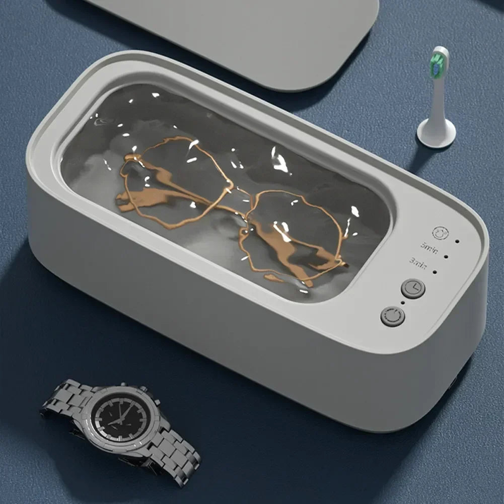 Portable Ultrasonic Cleaner Jewelry Cleaning Machine Home Glasses Ultrasonic Cleaning Machine