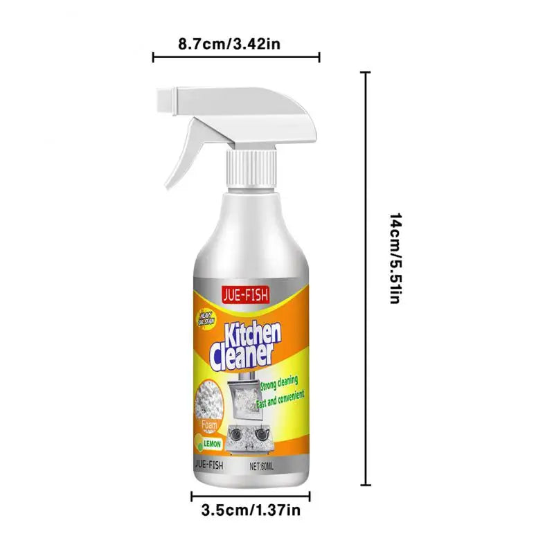 Multipurpose Powerful Kitchen Oil Stain Cleaner Heavy Oil Foam Cleaner Foam Cleaner Household Cleaning Tools Kitchen Accessories