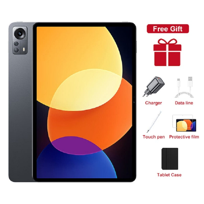 2023 Pad 6 Pro Tablet Android 12 Snapdragon 870 IPS 12GB+512GB 5G Tablets PC 11 Inch 10000mAh Global Version Dual SIM Card WIFI