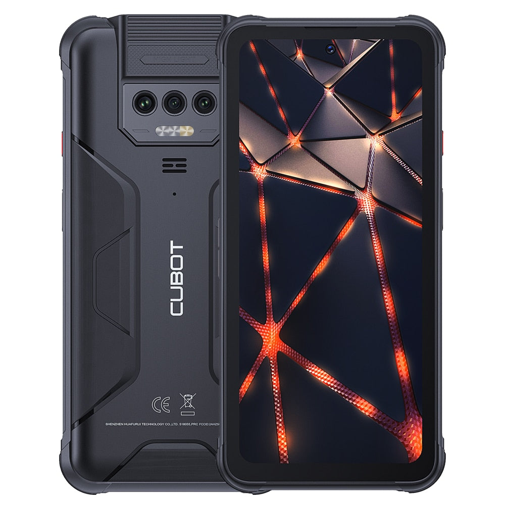 Cubot KingKong Power 6.5" FHD+ Waterproof Rugged Phone Android 13 8GB+256GB MT8788V Octa-Core 10600mAh Battery Global Smartphone